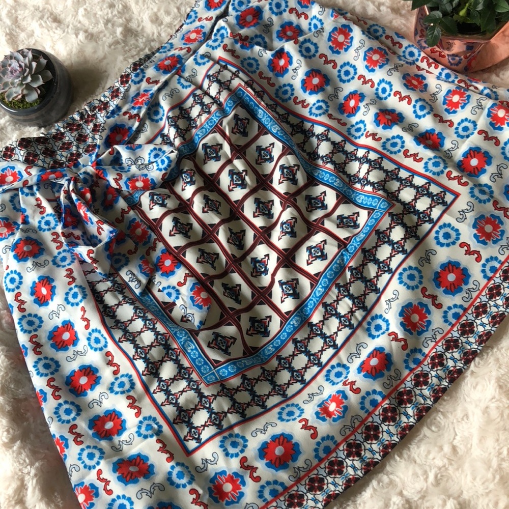 •Red, White, & Blue Skirt•